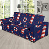 Nautical Pattern Print Design A03 Sofa Slipcover