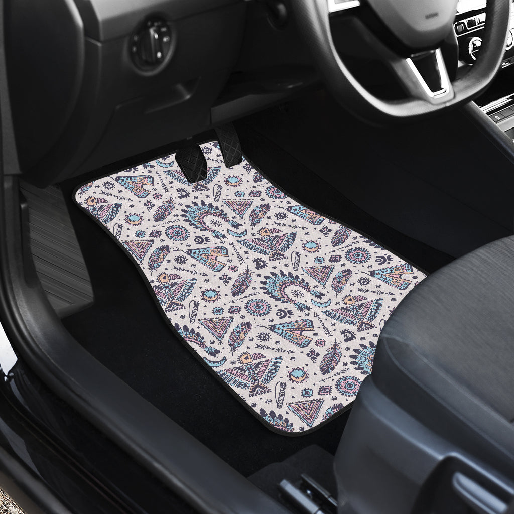 Eagles Native American Indian Symbol Car Floor Mats Front Back