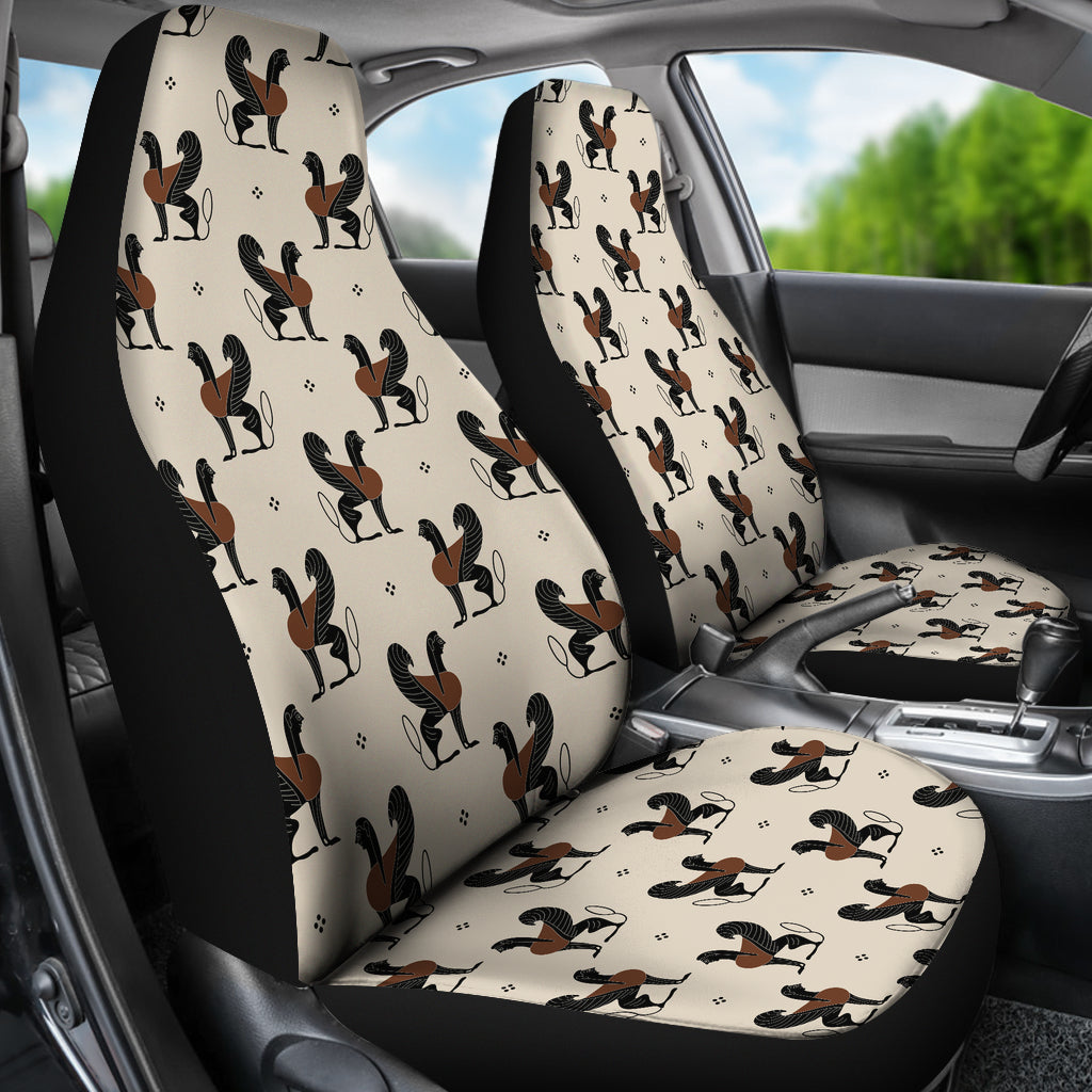 Ancient Greek Print Design LKS3010 Car Seat Covers
