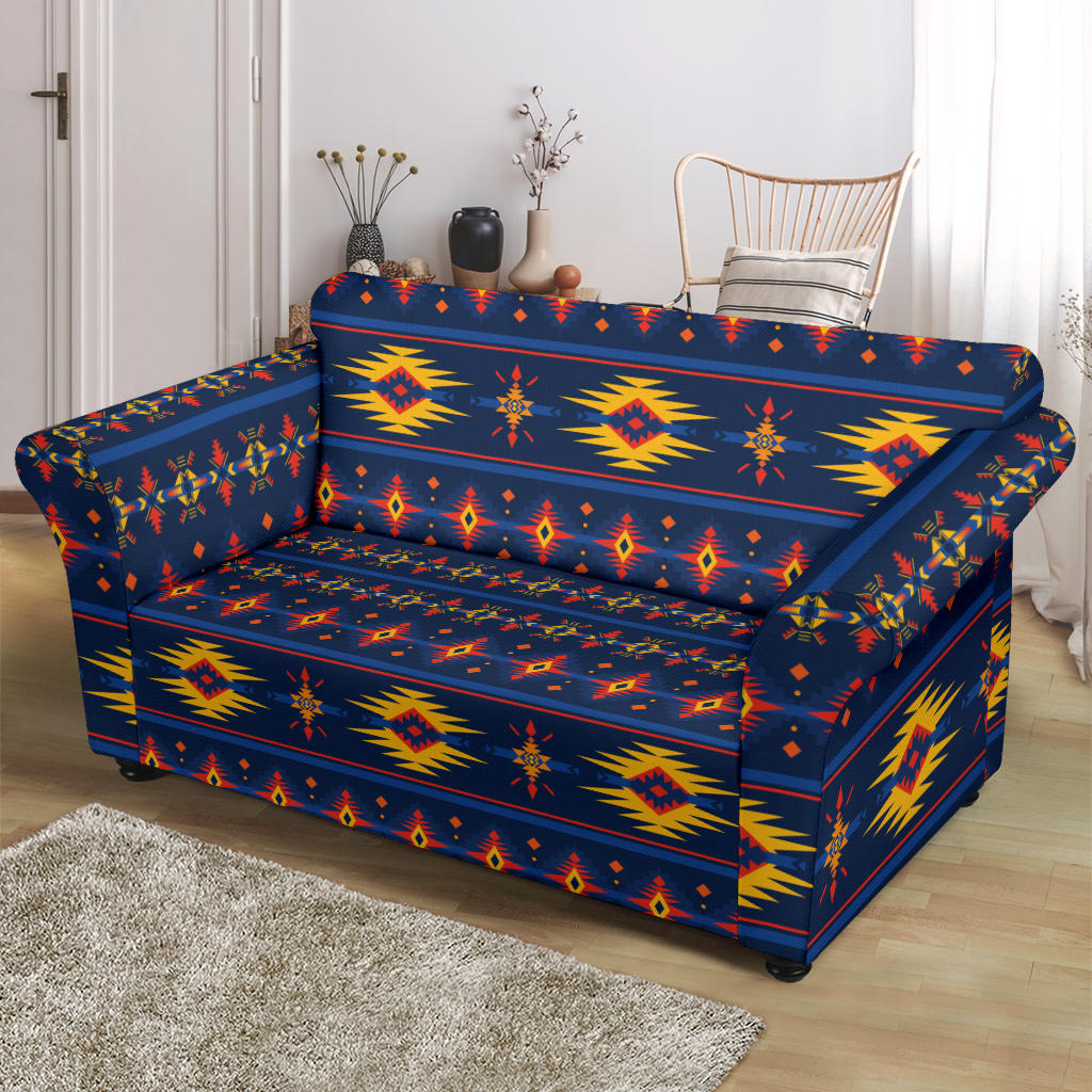 Southwest Pattern Print Design LKS306 Loveseat Couch Slipcover