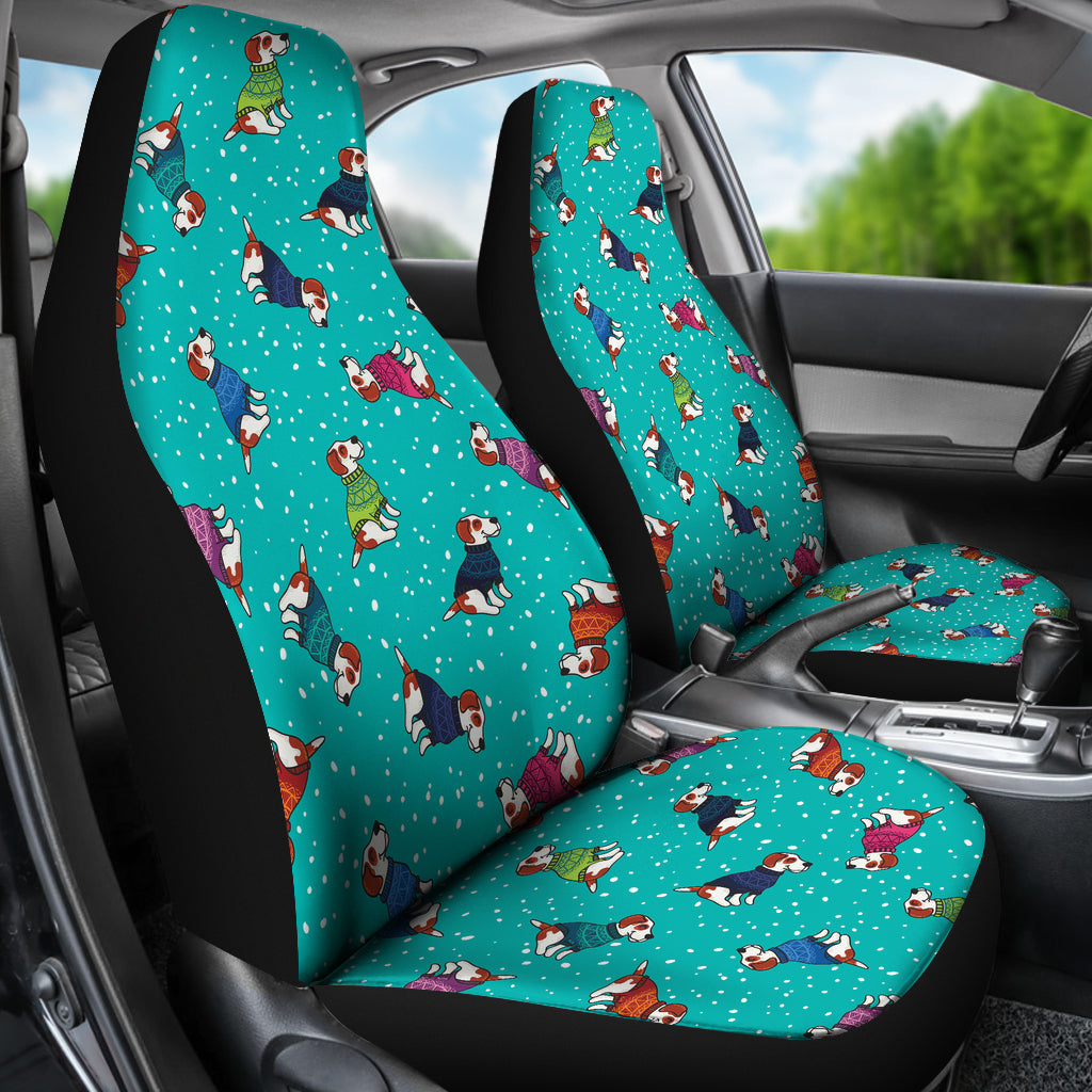 Russell Terriers Print Design LKS309 Car Seat Covers