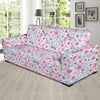 Cherry Blossom Pattern Print Design 01 Sofa Slipcover