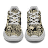 Skeleton Design Print Chunky Sneakers