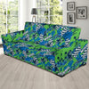 Motocross Pattern Print Design 04 Sofa Slipcover