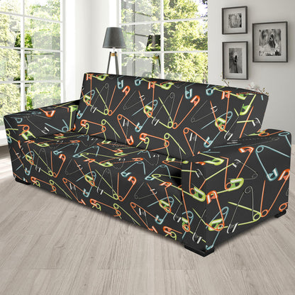 Safety Pin Print Design LKS301 Sofa Slipcover