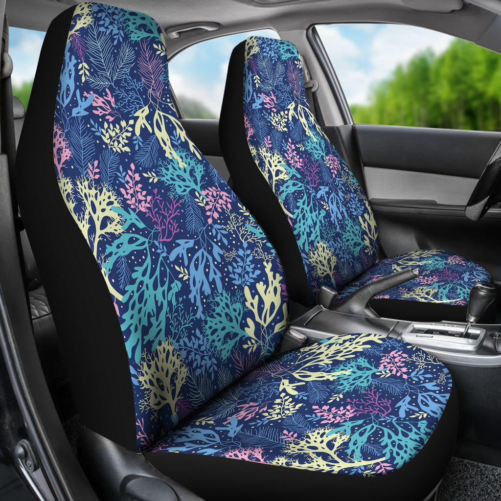 Seaweed Print Design LKS301 Car Seat Covers