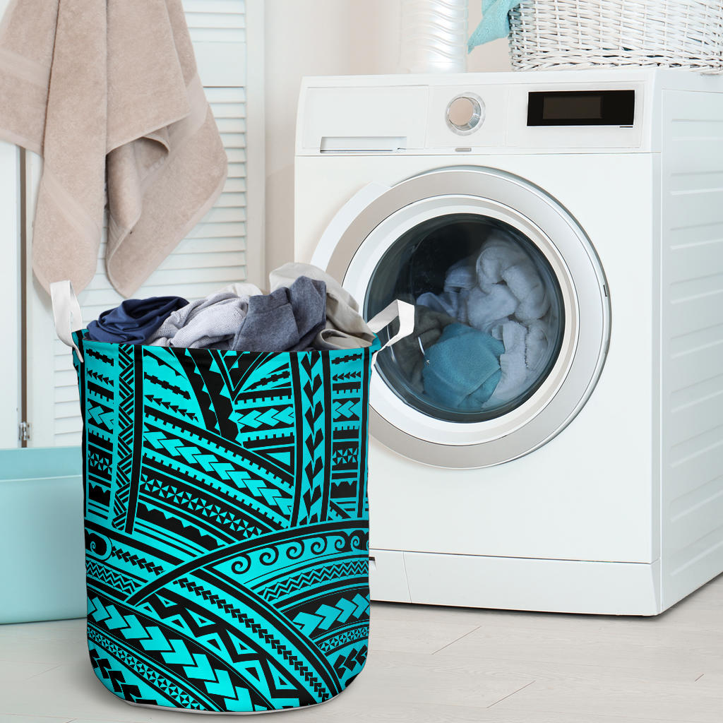 Polynesian Tribal Laundry Basket