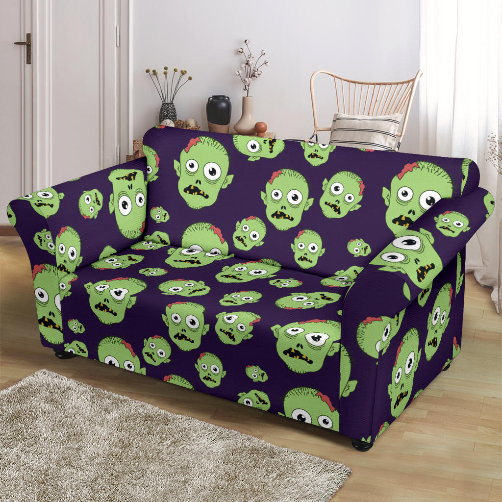 Zombie Print Design LKS303 Loveseat Couch Slipcover
