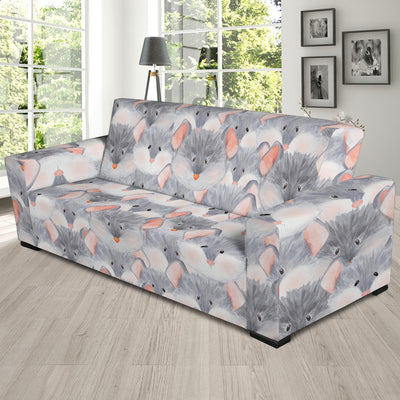 Rat Baby Pattern Print Design 02 Sofa Slipcover