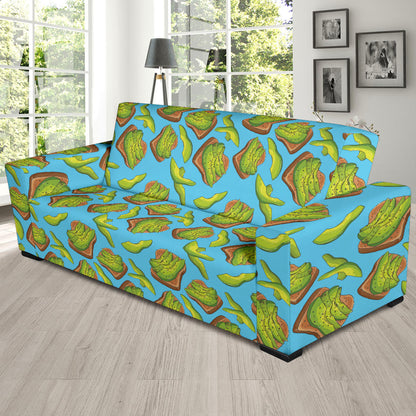 Sandwich Avocado Print Design LKS306 Sofa Slipcover