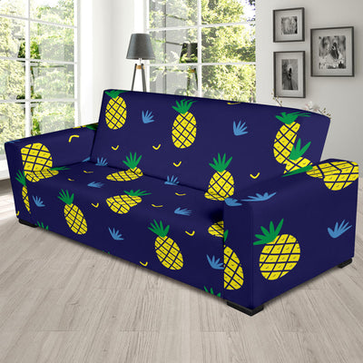 Pineapple Pattern Print Design A01 Sofa Slipcover