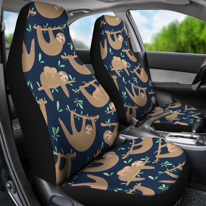 Sloth Print Design LKS307 Car Seat Covers