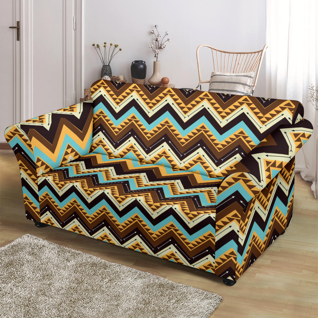 Southwest Pattern Print Design LKS301 Loveseat Couch Slipcover