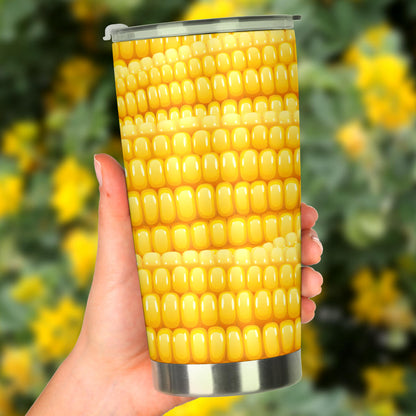 Agricultural Corn cob Pattern Tumbler