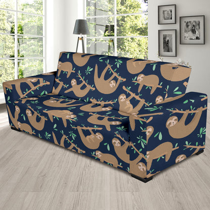 Sloth Print Design LKS307 Sofa Slipcover