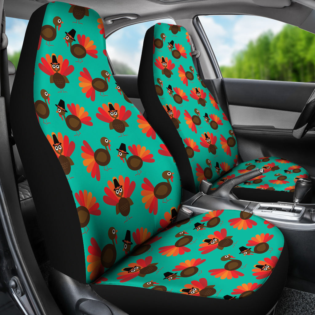 Thanksgiving Print Design LKS307 Car Seat Covers