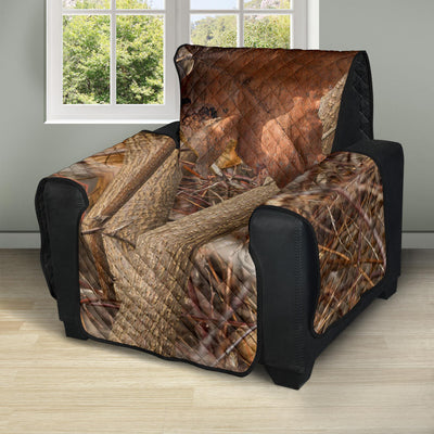 Camo Realistic Tree Forest Autumn Print Recliner Cover Protector
