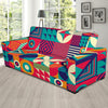 Mosaic Pattern Print Design 03 Sofa Slipcover