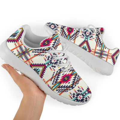 Indian Navajo Art Themed Design Print Athletic Shoes