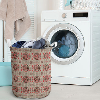 Calendar Aztec Print Pattern Laundry Basket