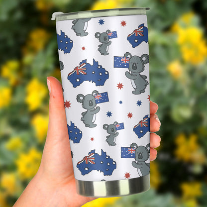 Koala Australia Day Themed Design Tumbler