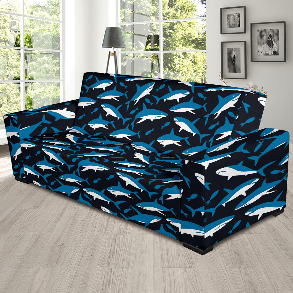 Shark Print Design LKS303 Sofa Slipcover