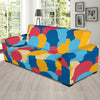 Psychology Pattern Print Design A02 Sofa Slipcover