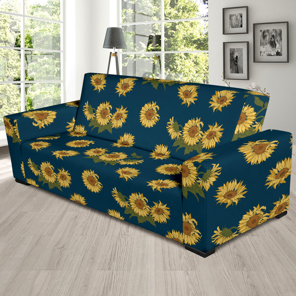 Sunflower Print Design LKS305 Sofa Slipcover