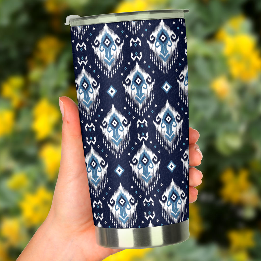 Ethnic Ornament Print Pattern Tumbler
