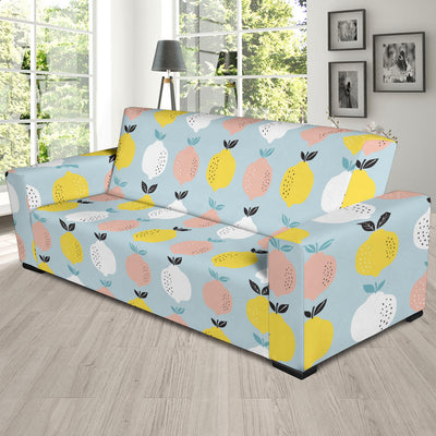 Citrus Pattern Print Design 03 Sofa Slipcover