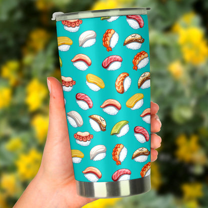 Sushi Themed Print Tumbler