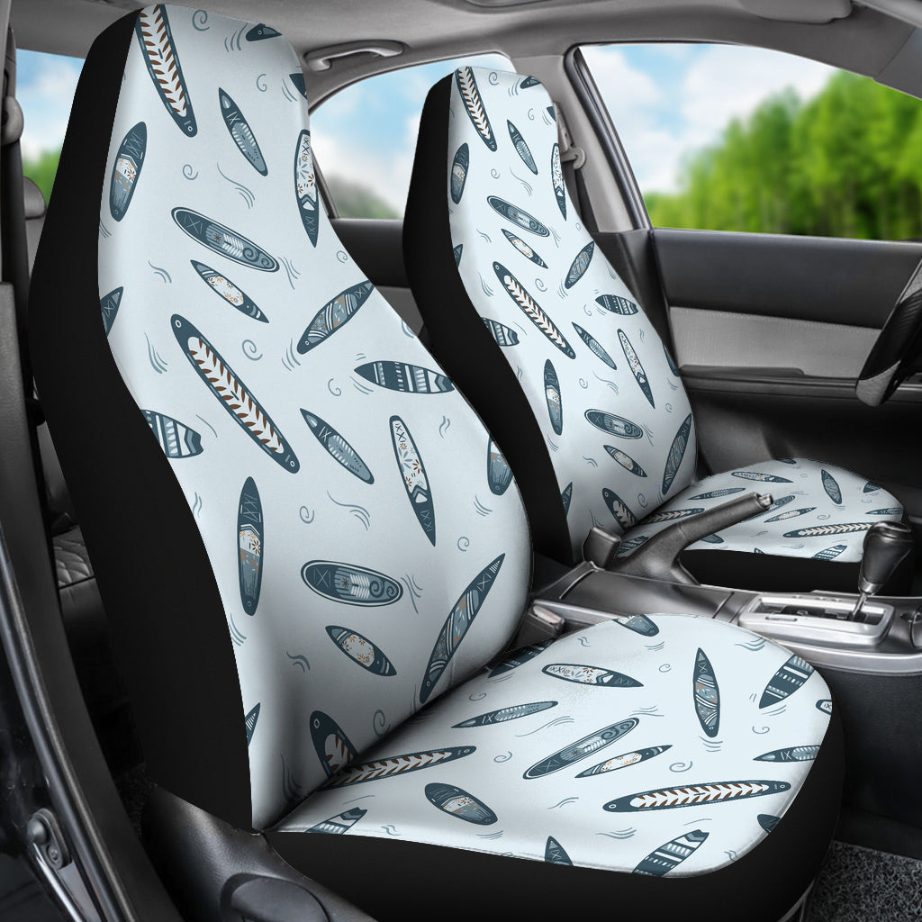 Surfboard Print Design LKS306 Car Seat Covers