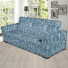 Chemical Pattern Print Design 05 Sofa Slipcover