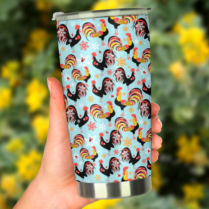 Rooster Themed Design Tumbler