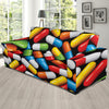 Pill Pattern Print Design A02 Sofa Slipcover