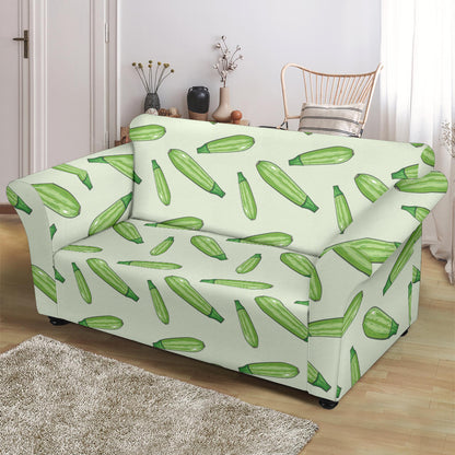 Zucchini Print Design LKS302 Loveseat Couch Slipcover