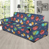 Cupcake Pattern Print Design 02 Sofa Slipcover