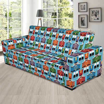 Nutcracker Pattern Print Design A02 Sofa Slipcover