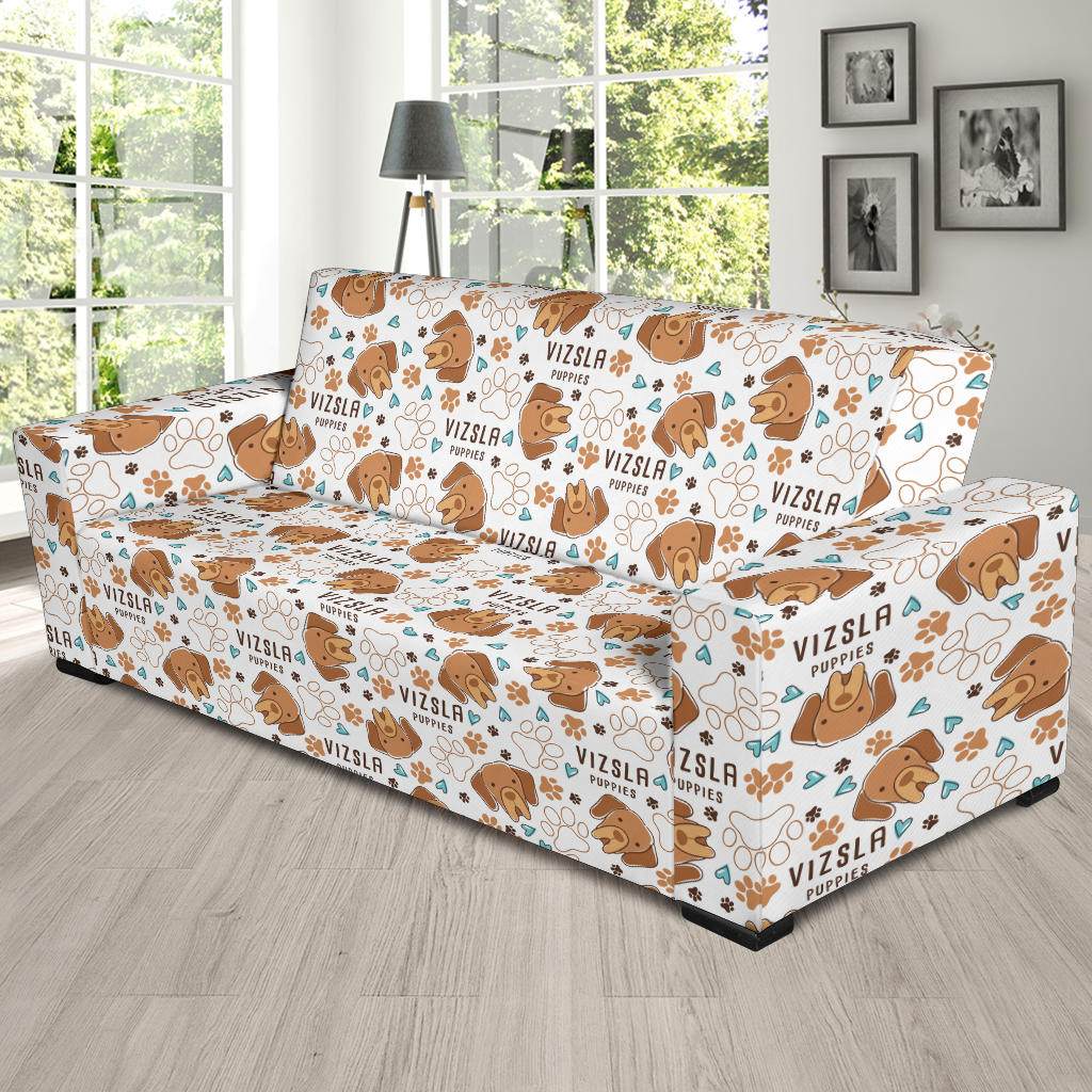Vizslas Print Design LKS301 Sofa Slipcover