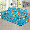 Cooking Kitchen Tools Pattern Print Design 03 Sofa Slipcover