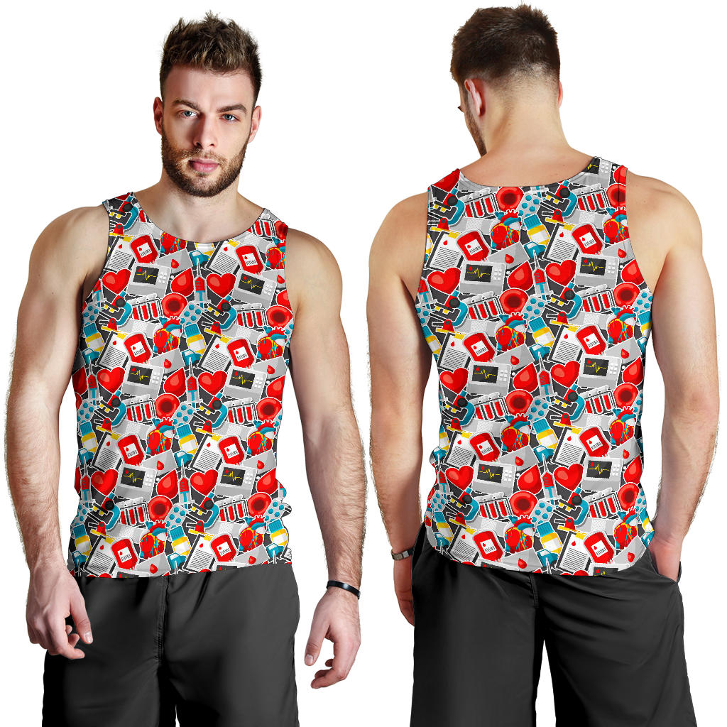 Phlebotomist Medical Themed Men Tank Top