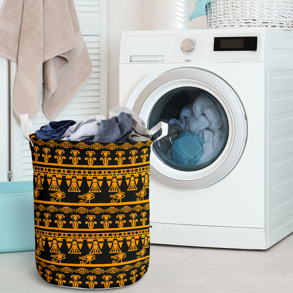 Eye of Horus Tribal Egypt Pattern Laundry Basket