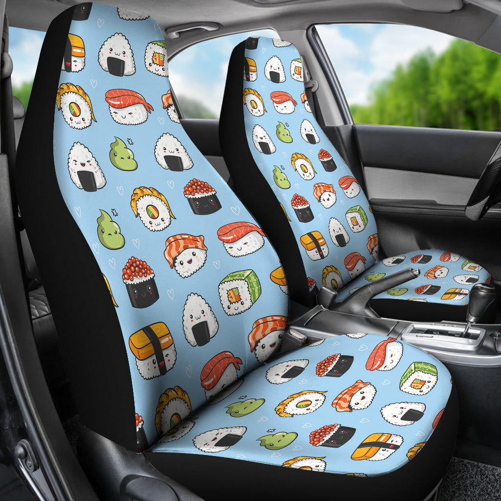 Sushi Print Design LKS303 Car Seat Covers