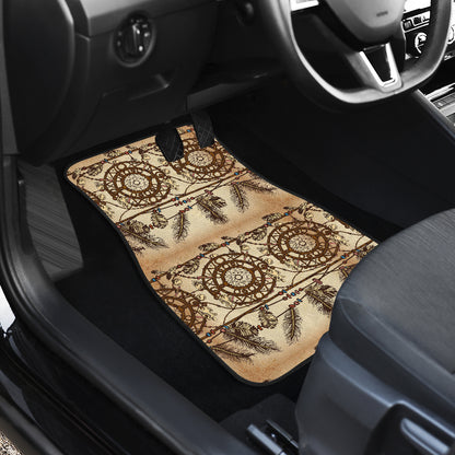 Dream catcher vintage native Car Floor Mats Front Back