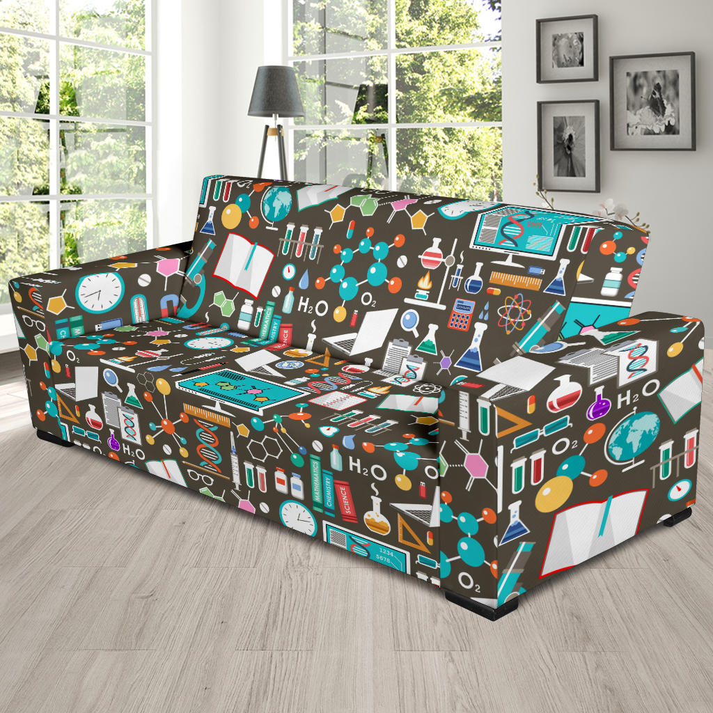 Science Print Design LKS303 Sofa Slipcover