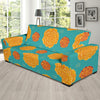 Marigold Pattern Print Design 02 Sofa Slipcover