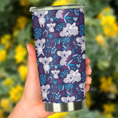 Koala Cute Themed Design Print Tumbler