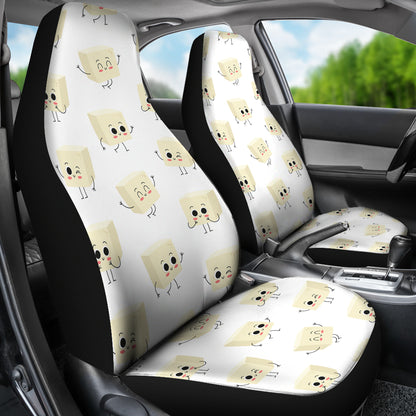 Tofu Print Design LKS301 Car Seat Covers