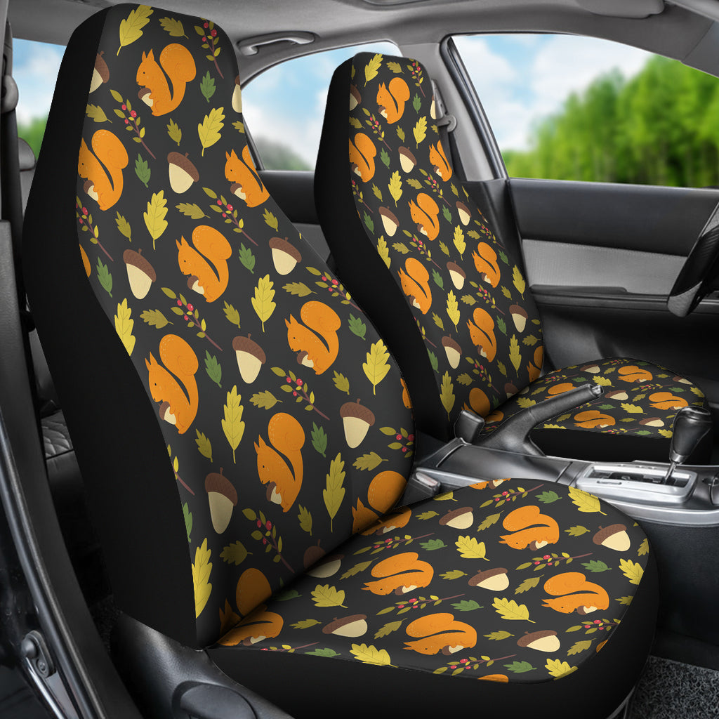 Squirrel Print Design LKS301 Car Seat Covers