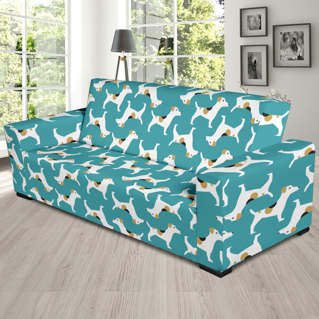 Russell Terriers Print Design LKS301 Sofa Slipcover